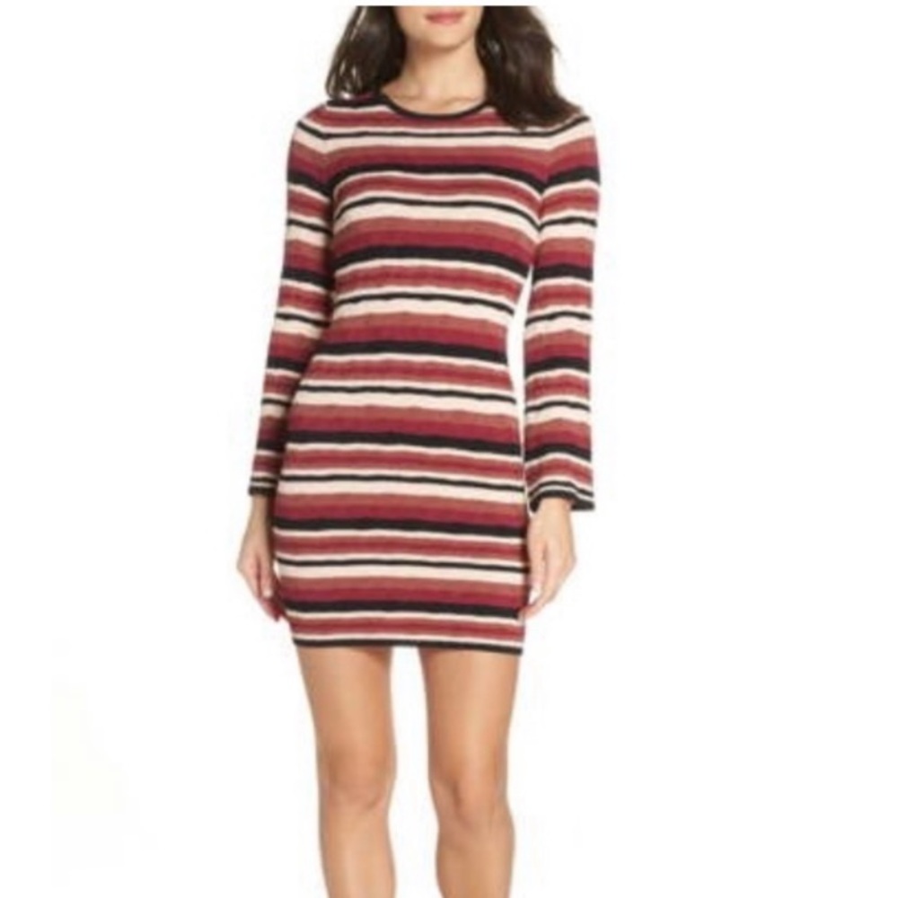 Ali & Jay Ribbed Minidress Size Medium - Picture 3 of 9